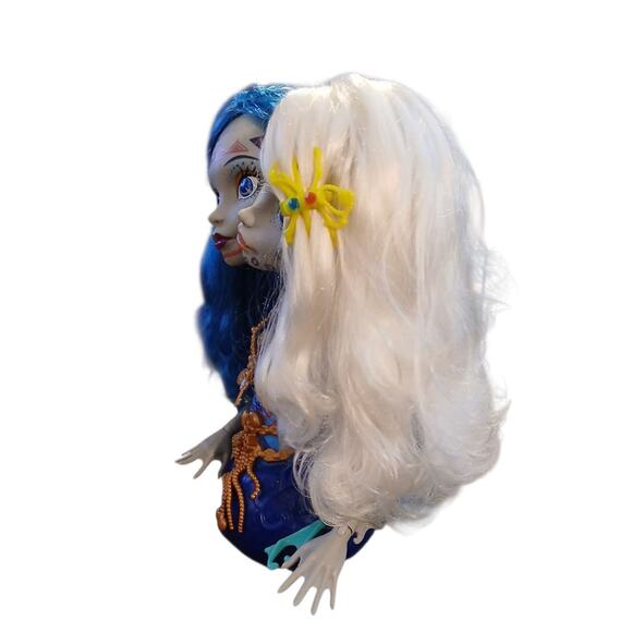 Monster High Peri Pearl Doll Serpentine Styling Heads Two Headed Twins EUC - Picture 4 of 9